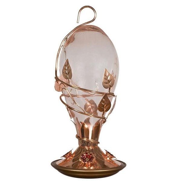 Classic Brands Classic Brands 67 67 in. Glass Jersey Milk Bottle Humming Bird Feeder 67